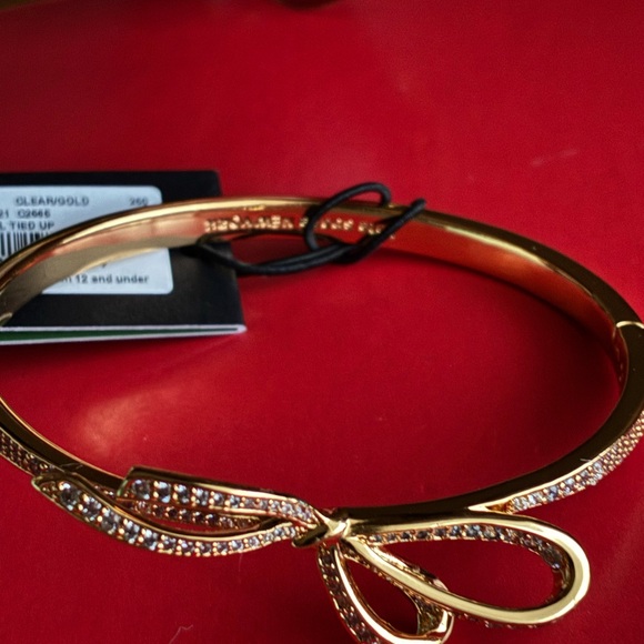 Kate Spade Bracelet,Kate Spade Gold Bow Accent Bracelet - Picture 2 of 8